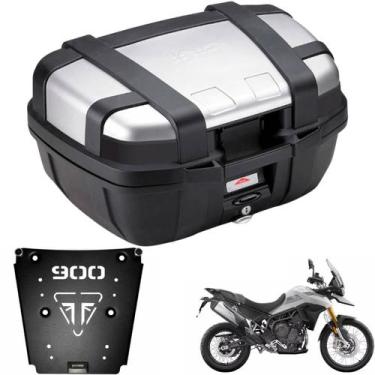 Imagem de Baú Givi Trekker Trk52n 52L + Suporte Monokey Tiger 900 Bráz - Bráz Ac