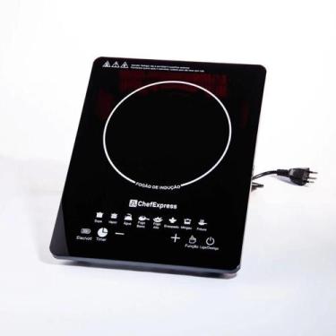 Imagem de Fogao induçao vidro ceramica 1 boca 1200 watts 110v - Chef Express, 11