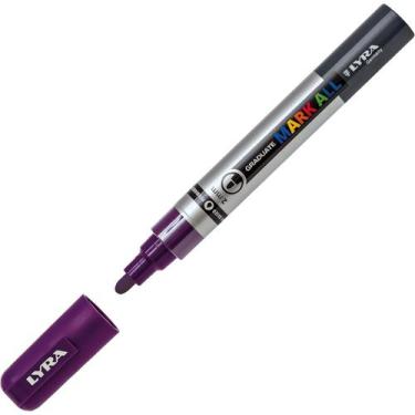 Imagem de Caneta Lyra Graduate Mark All 2 mm Violeta