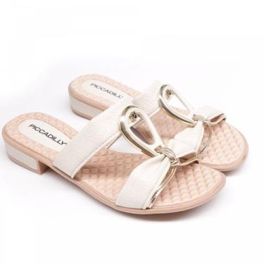 Imagem de Tamanco Piccadilly 590009, Branco, 36