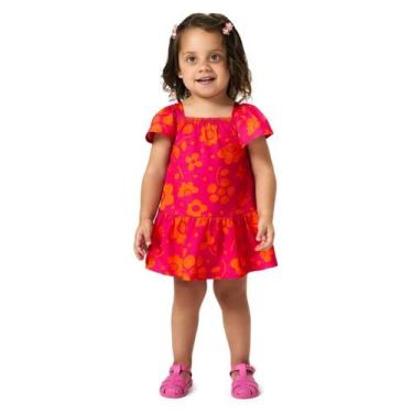 Imagem de Vestido feminino 1000981 kyly, Rosa chiclete, 2