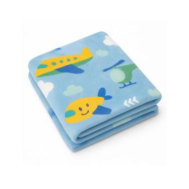 Imagem de Cobertor Manta Para Bebê Macio Prime Baby Hazime 110x90cm Embalagem Pl