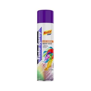 Imagem de Tinta Spray Violeta Roxo Uso Geral 400ml - Mundial Prime