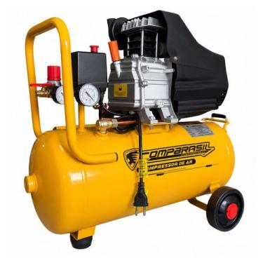 Imagem de Compressor De Ar 15000w 25 Litros 2hp 8,3bar 120psi Sem Óleo (BM1902-2