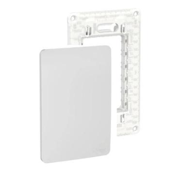 Imagem de Placa Espelho 4X2 Cega S730100274 Gamma Silver Orion Schneid - Schneid