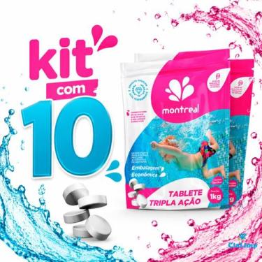 Imagem de Kit 2 Pastilha Tripla Ação 5x200g Montreal
