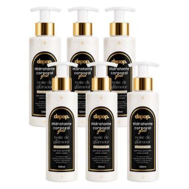 Imagem de Kit 6 Hidratante Corporal Noite de Glamour Dapop 120ml