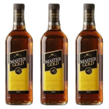Imagem de Kit 03 Whisky Master Gold 900ml