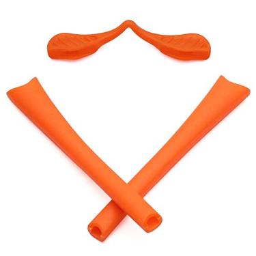 Imagem de Mryok Kits de reposição para óculos de sol Oakley Radar XL, Laranja, One Size