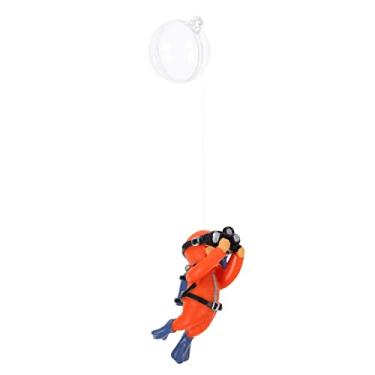 Imagem de Mipcase Mergulhador De Aquário Mini Estatueta Estatuetas De Mergulhador De Tanque De Peixes Modelo De Simulação De Mergulho Modelos Em Escala Pessoas Estatueta Mini Mar Móvel Decoração Pvc