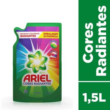 Imagem de Refil Sabão Líquido Ariel Cores Radiantes 1,5L