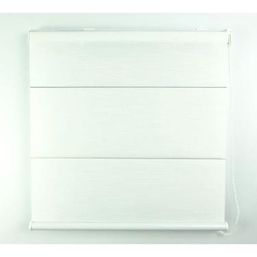 Imagem de Cortina Romana Napoles Com Blackout Crisdan 1,90 Largura X 2,30 Altura Branco