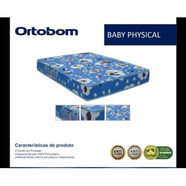 Imagem de Colchão Baby Physical 0.70 X 1.30 X 10 (Berço Americano) - Ortobom