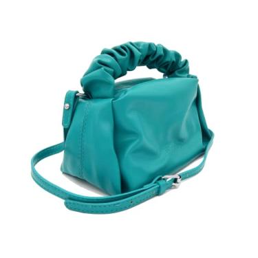 Imagem de Lilaccie Bolsa feminina, com alça uso transversal, pequena e maleável, cores tendência verde