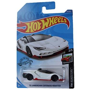 Imagem de Hot Wheels 1:64 Scale White '16 Lamborghini Centenario Roadster 170/250, Car
