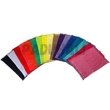 Imagem de Kit com 12 toalhas de mão para bordar, artesanato, toalha de boca, ponto cruz