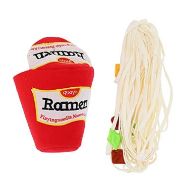 Imagem de Brinquedo farejador de cachorro em forma de macarrão de pelúcia macio, jogo interativo de nariz, comida, suprimentos de treinamento interativos para cães, animais de estimação