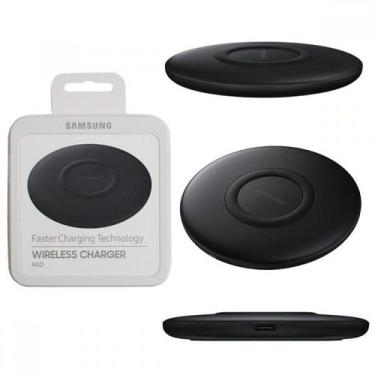 Imagem de Carregador Wireless Samsung Charger 10W Ep-P1100 + Cabo Usb Preto