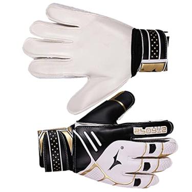 Imagem de Luvas de Futebol - Luvas de goleiro de futebol profissional - Luvas de goleiro de alto desempenho com aderência forte para prevenir lesões, luvas duráveis para adultos e jovens A/r