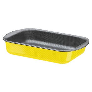 Imagem de Assadeira Funda Antiaderente Amarelo 34cm 4,9L Power Up Tramontina