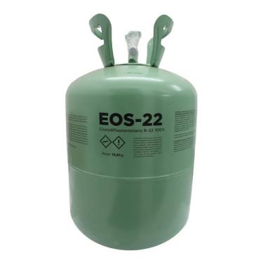Imagem de Gás R22 Eos 13,6kg Botija Fluído Refrigerant Ar Condicionado R22