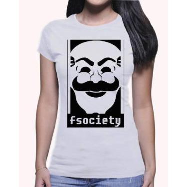 Imagem de Camiseta Mr. Robot Fsociety Ecorp Hacker Série 2557 - Vetor Camisaria