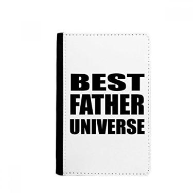 Imagem de Best Father Dad Universe Festival Quote Passport Holder Notecase Burse Wallet Cover Card Purse, Multicolor