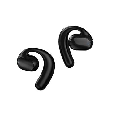 Imagem de SZAMBIT Fone de Ouvido Sem Fio à Prova D'água,Bluetooth 5.2 Condução do Ar para Os Fones de Ouvido com Microfone Embutido,Fones de Ouvido de Som Estéreo HiFi para Esporte, Exercícios (preto)