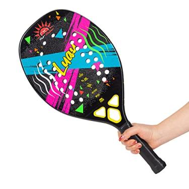 Raquete Beach Tennis Carbono 12k Total Pro Sunset + Capa