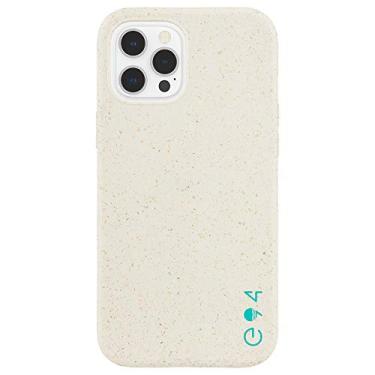 Imagem de ECO94 da Case-Mate - Biodegradável - Capa para iPhone 12 e iPhone 12 Pro (5G) - Ecológica - Proteção contra quedas de 3 metros - 6 polegadas - Natural
