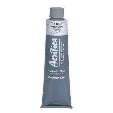 Imagem de Tinta Acrilica Corfix 102 Branco Titanio 120ml