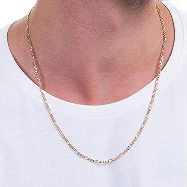 Imagem de Corrente Masculina Rommanel Fio 3X1 Laminado 60 CM 530097