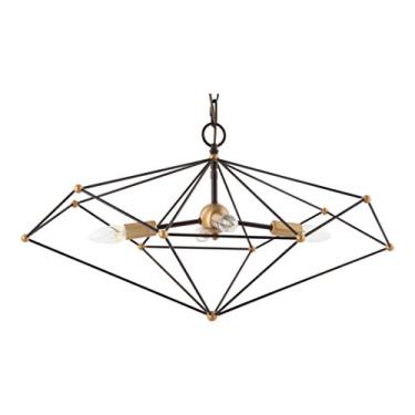 Imagem de Pendente Bella Iluminação Axis No Voltagev Bronze/ Marrom