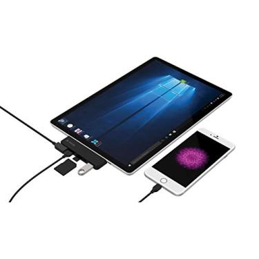 Imagem de Juiced Systems Surface 3 | Adaptador 5 em 1 com fornecimento de energia | 2 portas USB 3.0 | 1 entrada micro SD | 1 entrada SD | 1 entrada de carregamento micro USB