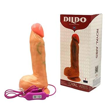 Imagem de Lust Of Love - Prótese Peniana Realista Com Ventosa 12 Modos De Vibração 20 X 4,0 Cm Clara