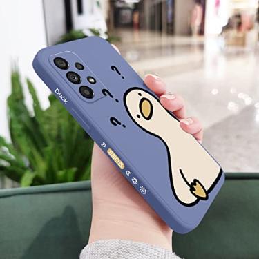 Imagem de Que caso de telefone de pato para Samsung A54 A34 A14 A04E A73 A53 A33 A23 A13 A03 A03S A04 A04S A72 A52 A52S A32 A22 A12 A71 A51 4G 5G, azul claro 1, para Samsung A32 5G