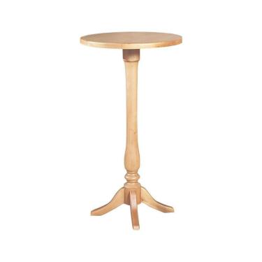 Imagem de Mesa Bistro Redonda Rústica - Natural - Bege