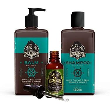 Imagem de Kit Guarda Don Alcides - Balm, Shampoo E Óleo - Calico Jack