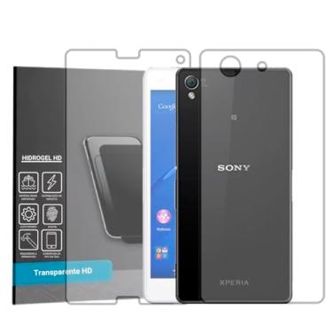 Imagem de Película Hidrogel Frente e Verso Para Sony Xperia Z3 Compact