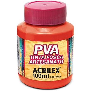 Imagem de Tinta PVA, Acrilex, Vermelho Fogo, 100 ml