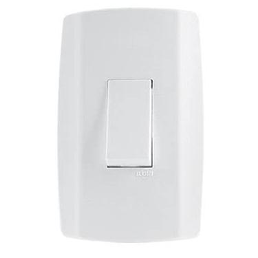 Imagem de ILUMI Interruptor Elétrico Paralelo 10A 250V Vertical 4X2