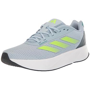 Imagem de adidas Tênis de corrida feminino Duramo SL, Azul Maravilha/Limão Lúcido/Noite Ártica, 8.5