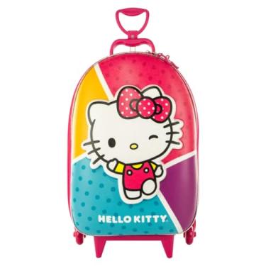 Imagem de Mochila Infantil 3d Hello Kitty 6 rodas Color Maxtoy