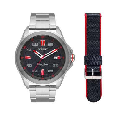 Imagem de Kit Relógio Masculino Orient Sport MBSS1427 P2SX