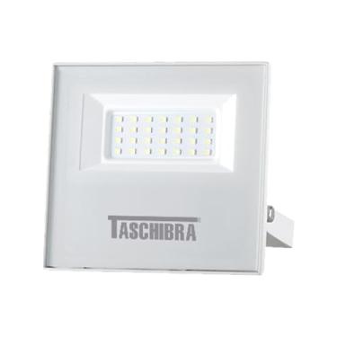 Imagem de Refletor Taschibra TR LED 30W SLIM 3000K BRANCO