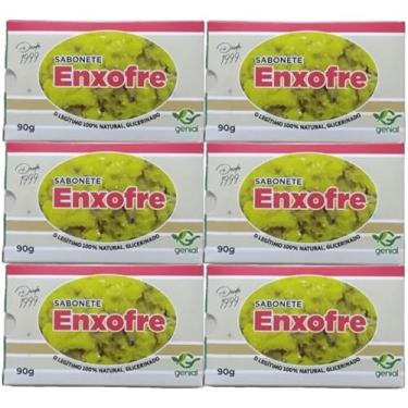 Imagem de 6 Sabonete Glicerinado Enxofre