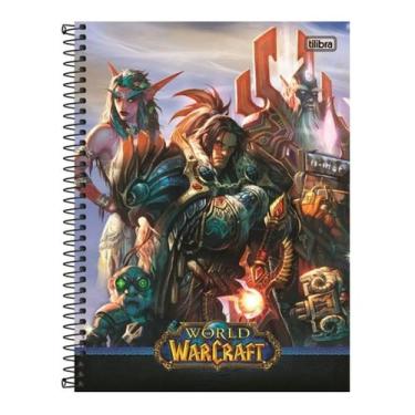 Imagem de Caderno Espiral World Of Warcraft Varian 96 Folhas Tilibra