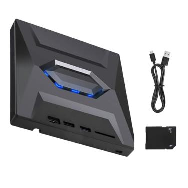 Imagem de MOOKEENONE Gravador externo de CD DVD Drive Player para laptop, desktop, unidade externa de CD DVD 5 em 1, USB 3.0, DVD e CD-ROM +/-RW Disc Drive Player
