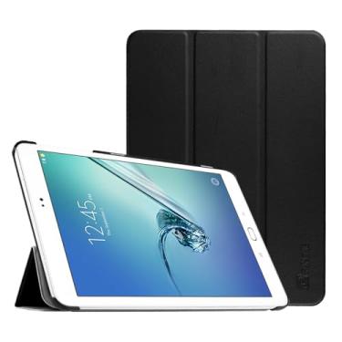 Imagem de Fintie Capa fina para Samsung Galaxy Tab S2 de 9,7 polegadas - Capa protetora ultraleve com função hibernar/despertar automática para tablet Samsung Galaxy Tab S2 de 9,7 polegadas, preta