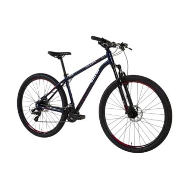 Imagem de Bicicleta Caloi Vulcan HDS Azul | Suspensão Dianteira e Freio a Disco Hidráulico, Aro 29, Tamanho 13, 24 Velocidades